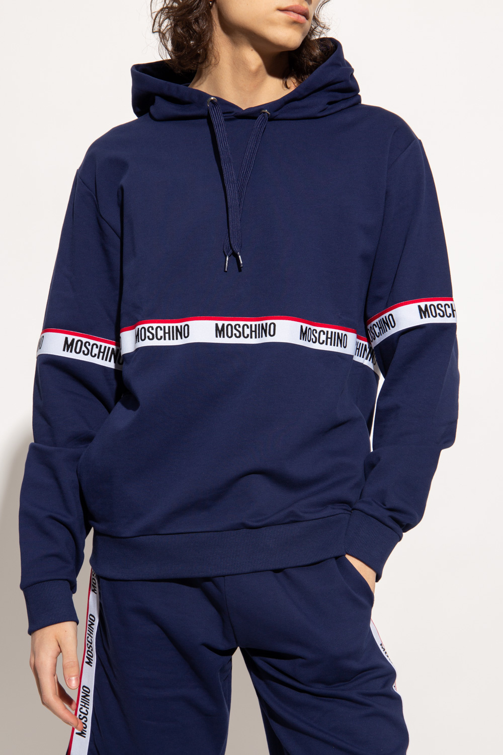 Moschino 2024 blue hoodie